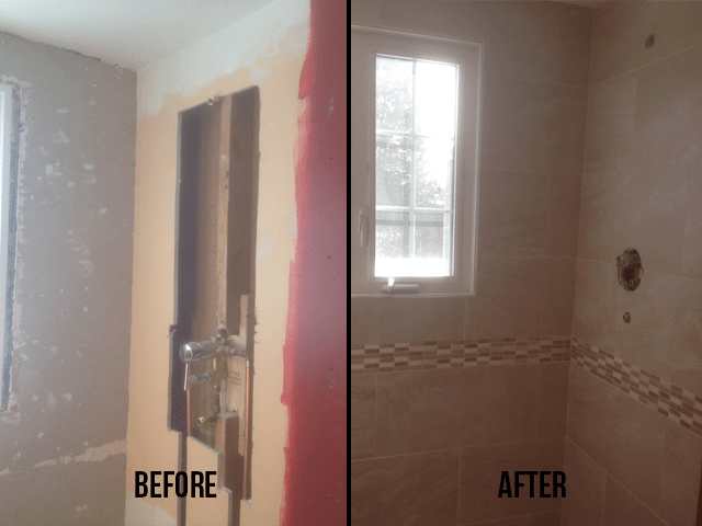 Shower renovation